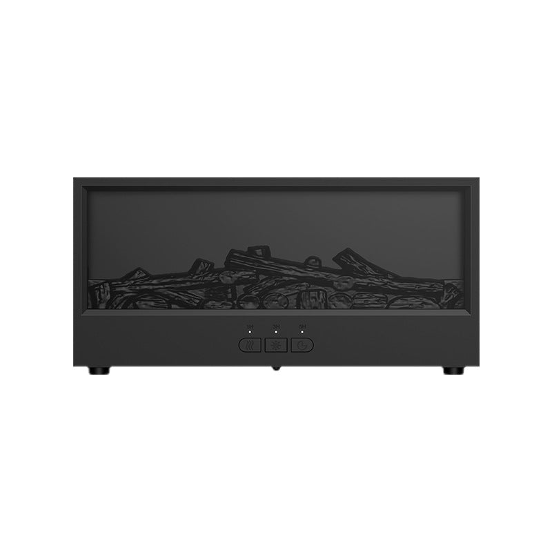 3D simulation fireplace flame aromatherapy machine big spray home desktop simulation charcoal fireplace humidifier - V.I.P Digital Presence