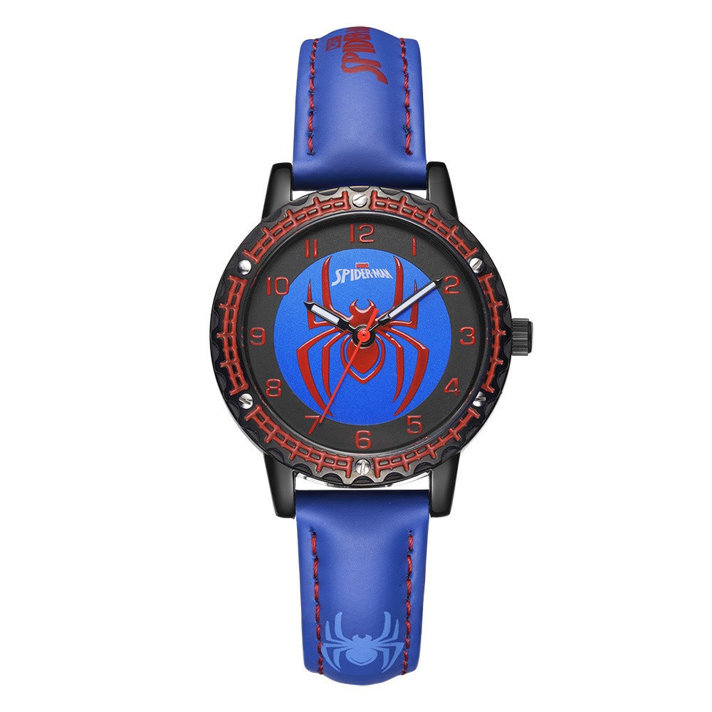Creative high quality Marvel Spiderman cartoon boy student anime watch - V.I.P Digital Presence