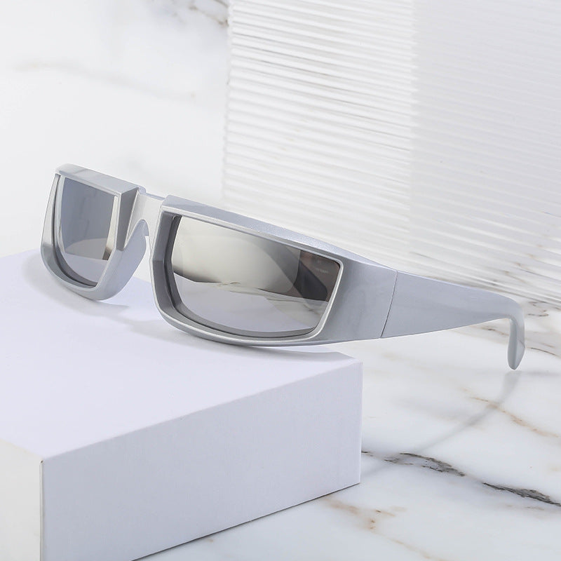 Sunglasses Men's Steam Punk Sunglasses Women's Anti Ultraviolet Personalized Riding Glasses