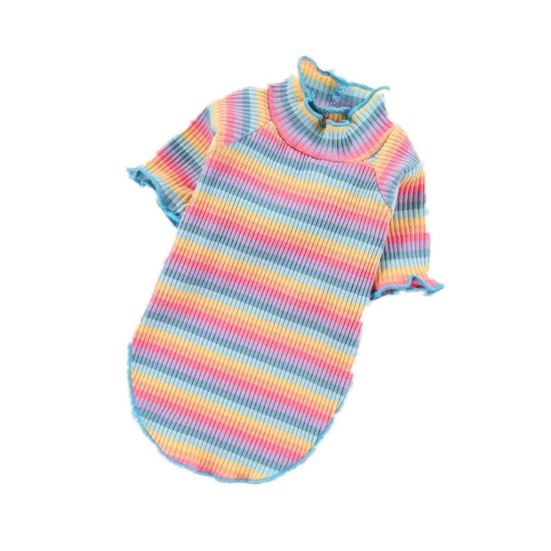 Netizen Teddy Little Dog Clothes Basecoat Summer Wear Thin Cotton Pet Clothing Spring Summer Cat - V.I.P Digital Presence