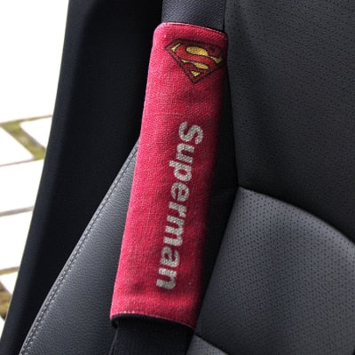 Super Hero Batman Car Seat Belts Shoulder Pad Auto Car Seat Belt Covers - V.I.P Digital Presence