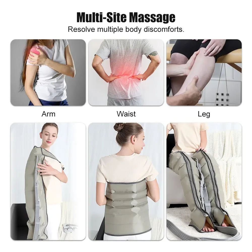 Massage Air Compression Sports Recovery Boots Foot Leg Air Pressure Massager Air Recovery Boots Pressotherapy - V.I.P Digital Presence