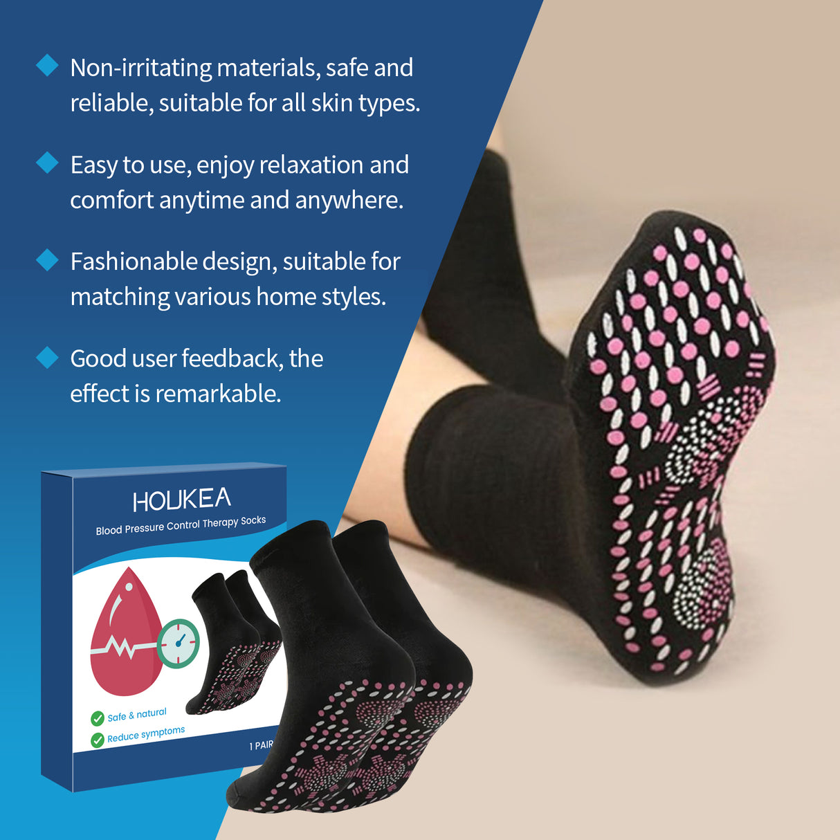 Blood Pressure Socks - V.I.P Digital Presence