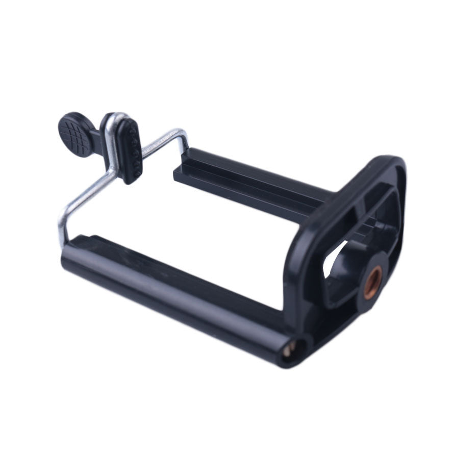 Adaptador de trípode para cámara Elistooop, soporte con clip para teléfono móvil, soporte para trípode y monopié para teléfono inteligente