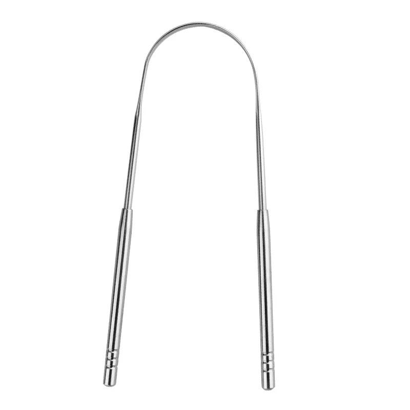 Stainless steel 304 tongue scraper, tongue coating cleaner, tongue scraper, tongue coating brush, oral care tool - V.I.P Digital Presence