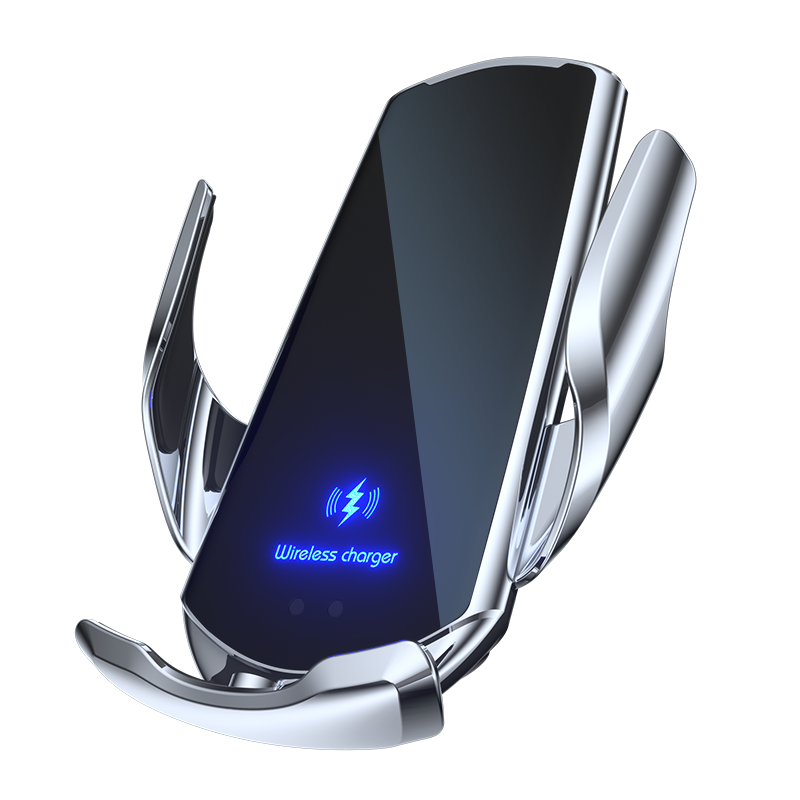 Q3 car wireless charging mobile phone holder 15W induction opening and closing car navigation stand supplies - V.I.P Digital Presence