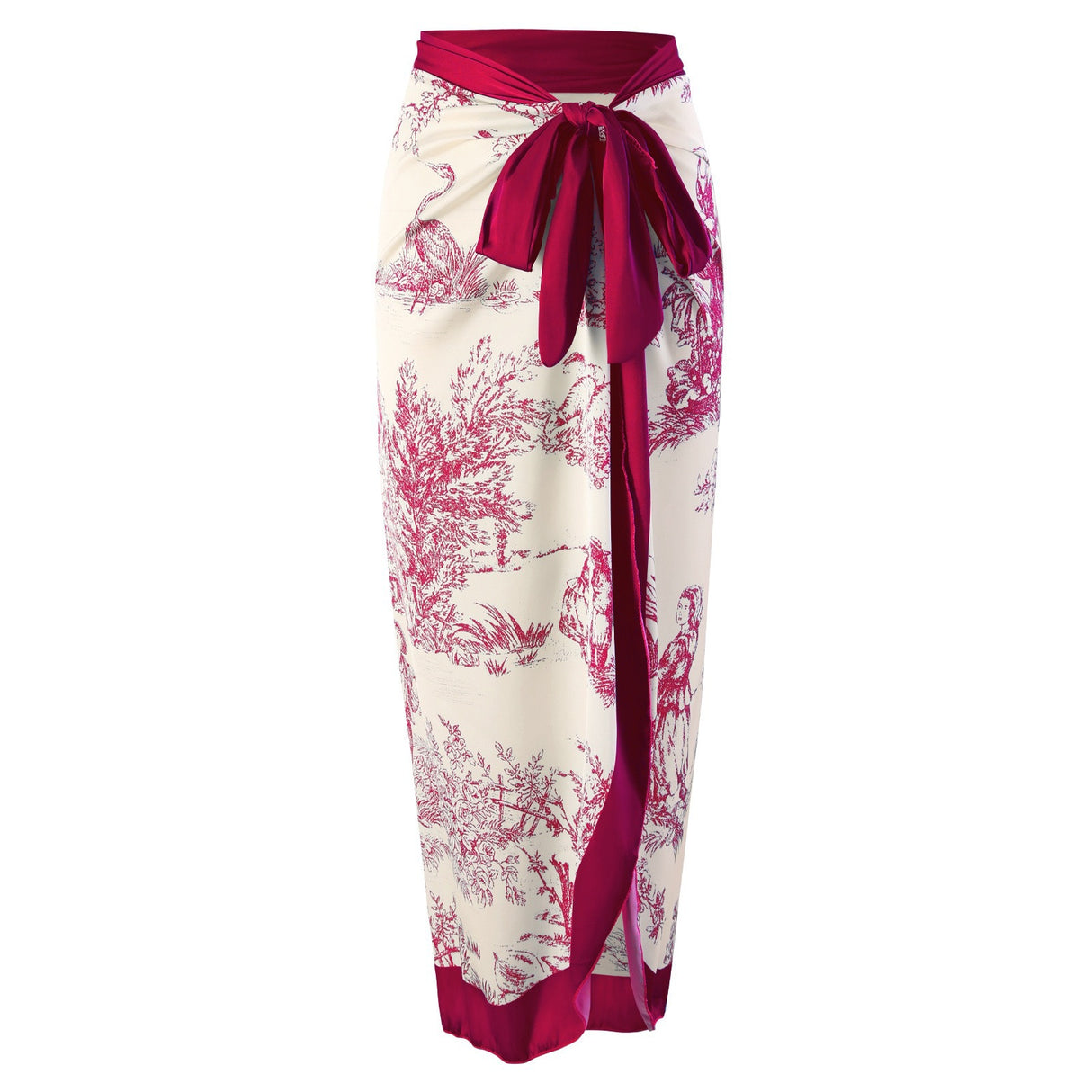 New one-piece swimsuit women's tight fitting slimming retro strap sunscreen long skirt two-piece set - V.I.P Digital Presence