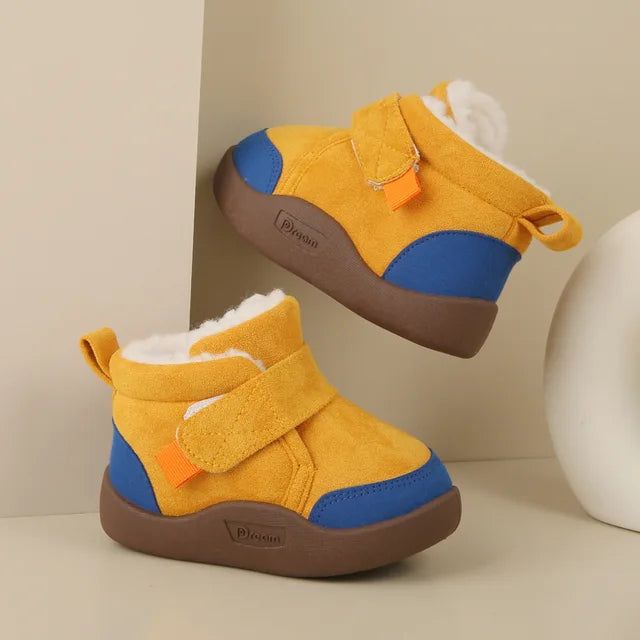 Winter Baby Girl Shoes Toddler Snow Boots Infant Plush Warm Kids Ankle Boots Boys Cotton Shoes - V.I.P Digital Presence