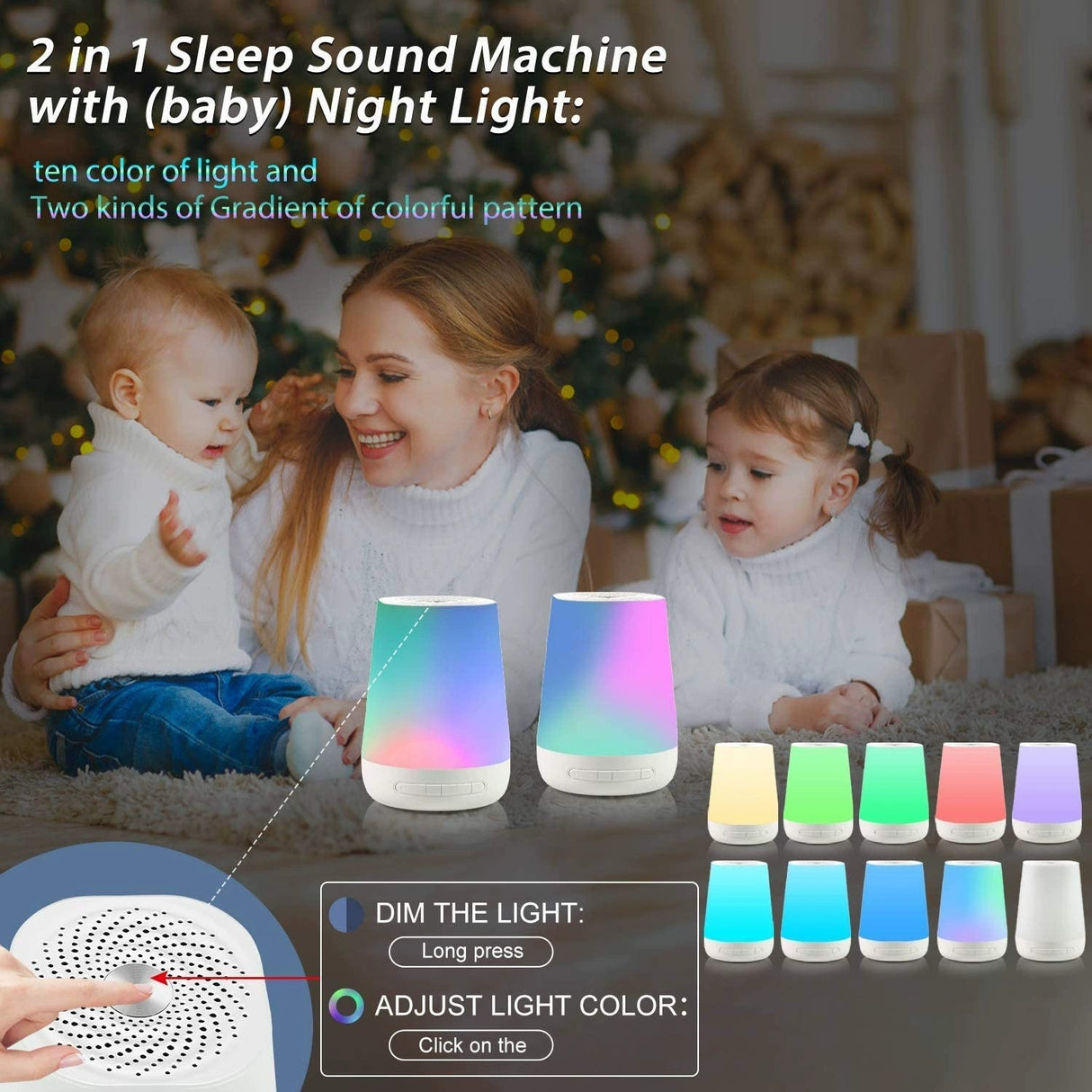 Popular Sleep Aid Children's Touch Night Light Sleep Aid Home White Noise Graffiti Intelligent Sleep Aid - V.I.P Digital Presence