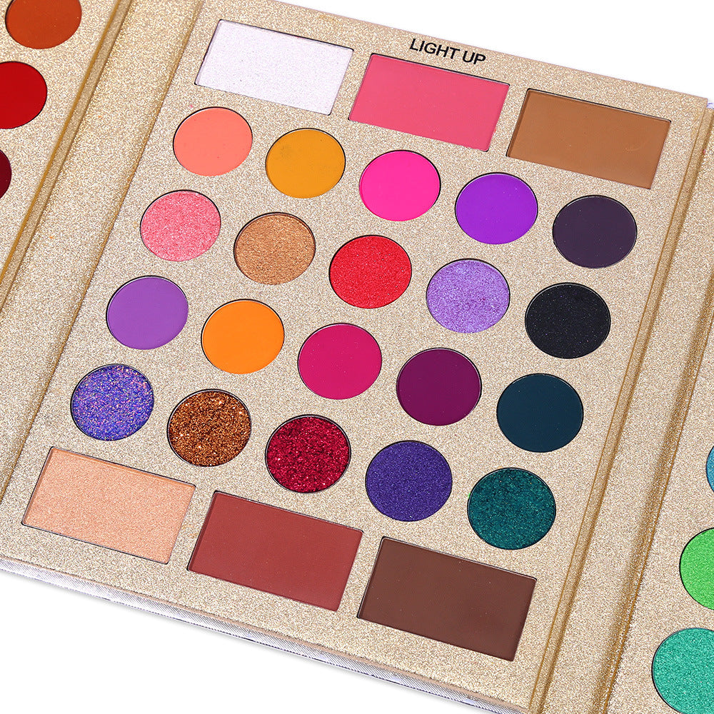UCANBE 86 Colors Pretty Eyeshadow Palette Pearlescent Matte Eyeshadow Contouring Blush Highlight Multi effect Makeup - V.I.P Digital Presence