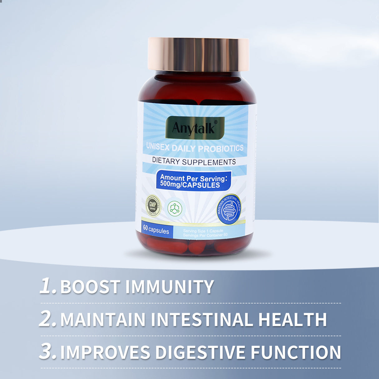 Male and female probiotic capsules - V.I.P Digital Presence