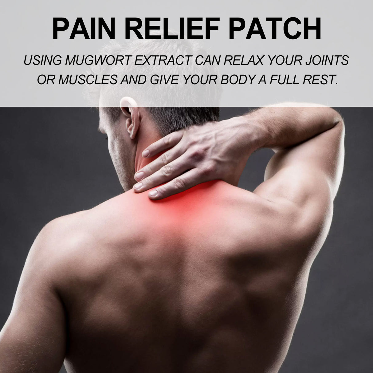 Wormwood Pain Relief Patch, Relieve Lumbar Neck Shoulder Vertebra Knee Joint Muscle Pain Discomfort Body Care Paste - V.I.P Digital Presence