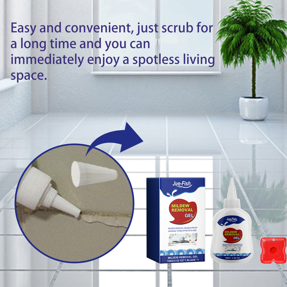 Mildew Removal Gel, Wall Tile Refrigerator Washing Machine Silicone Strip Window Gap Multi-Effect Anti-Mildew Agent - V.I.P Digital Presence