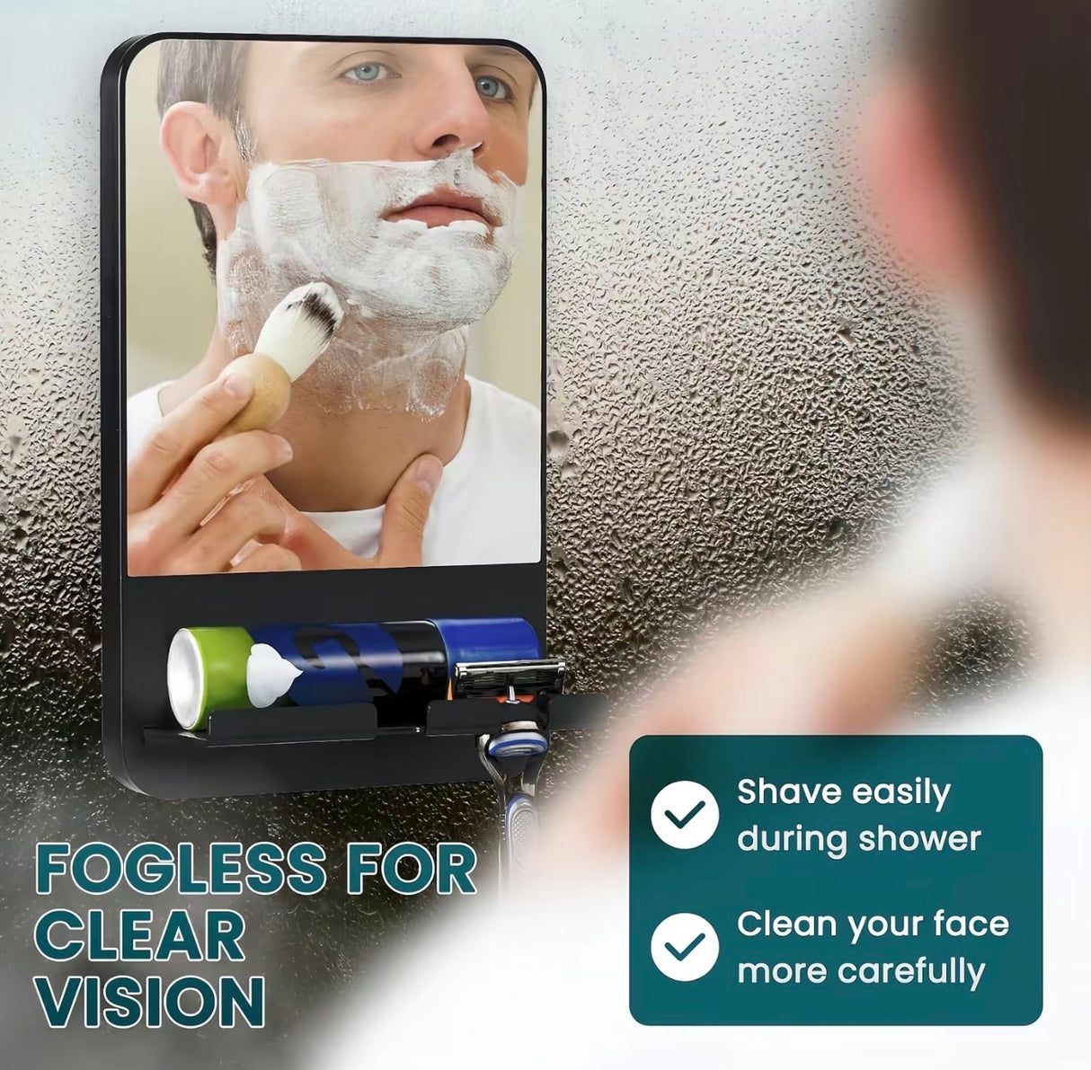 ClearView Fogless Shower Mirror