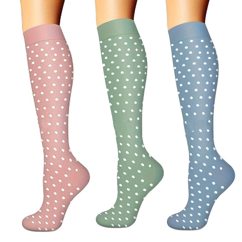 Sports pressure socks long tube socks calf socks compression socks skipping rope elastic cycling socks - V.I.P Digital Presence