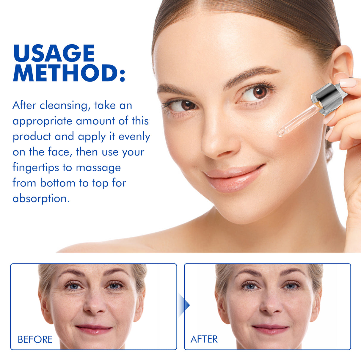 Firming Face Serum, Moisturizing And Moisturizing Brightening, Tender Skin And Reduce Fine Lines - V.I.P Digital Presence