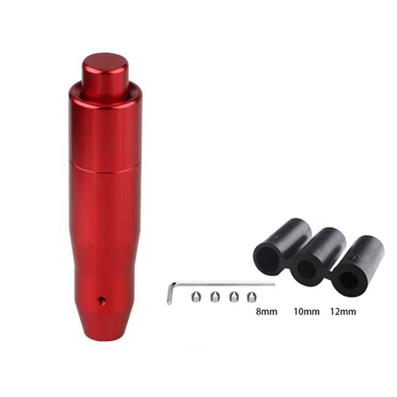 Personalized modification of automotive general metal gear head racing colorful gear lever metal simple wave stick head handbrake - V.I.P Digital Presence