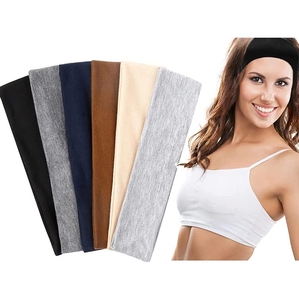 Diadema deportiva sencilla para correr, deportes, antisudor, yoga, unisex, de un solo color