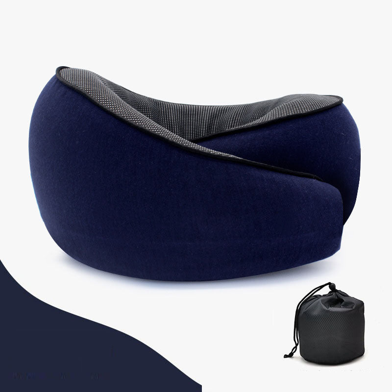 U-shaped memory cotton neck pillow with slow rebound for car travel neck protection - V.I.P Digital Presence