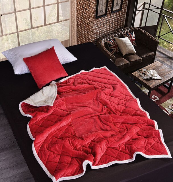 Manta de franela 2 en 1 para sofá de coche, cojín lumbar, manta de aire acondicionado, edredón de retazos plegable, ropa de cama