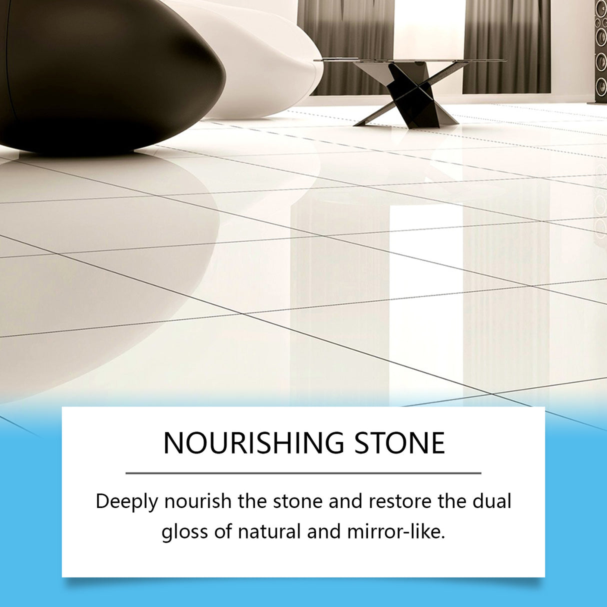Stone Crystal Plating Agent, Kitchen Quartz Tile Countertop Scratch Repair Cleaning Stain Brightener - V.I.P Digital Presence
