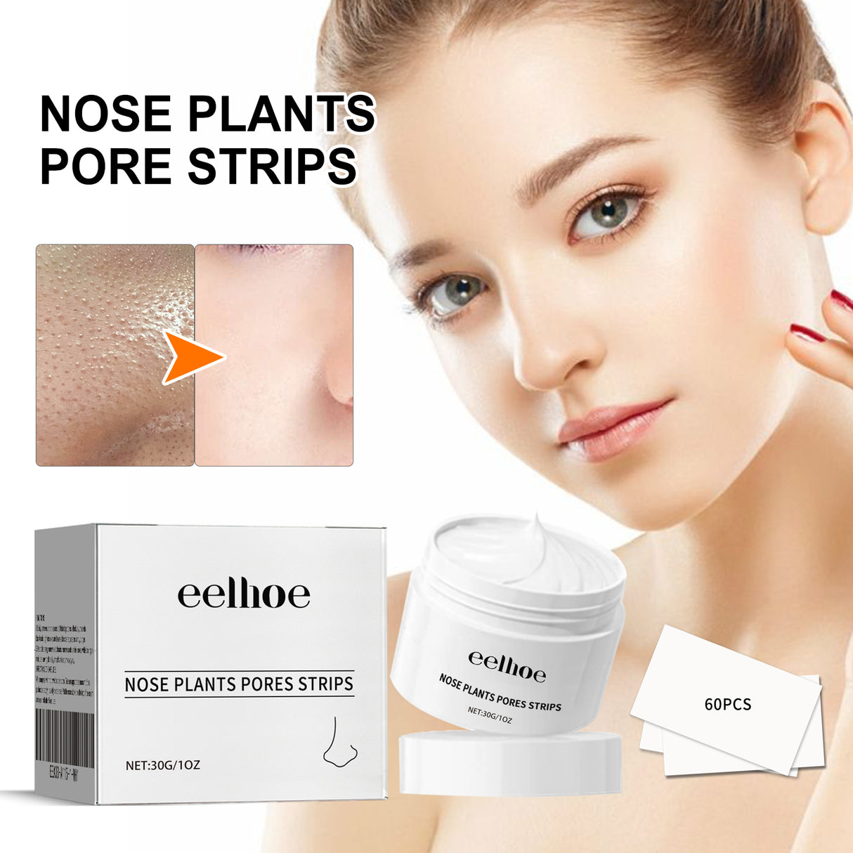 Blackhead Cleansing Cream Skin Oil Blackheads Acne Exfoliating Cleansing Repair Pore Tearing Nose Patch - V.I.P Digital Presence