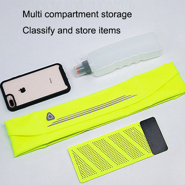 Running waist bag Velcro women's phone bag invisible equipment sports ultra-thin waterproof fitness marathon small bag men - V.I.P Digital Presence