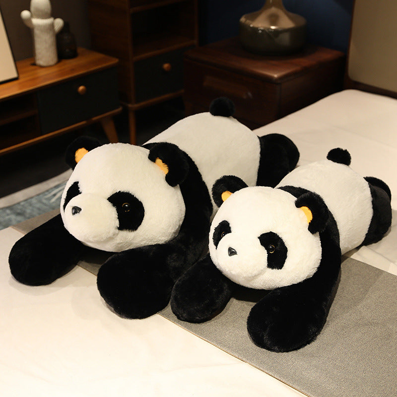 Lying down polar bear plush toy panda doll sleeping pillow doll - V.I.P Digital Presence