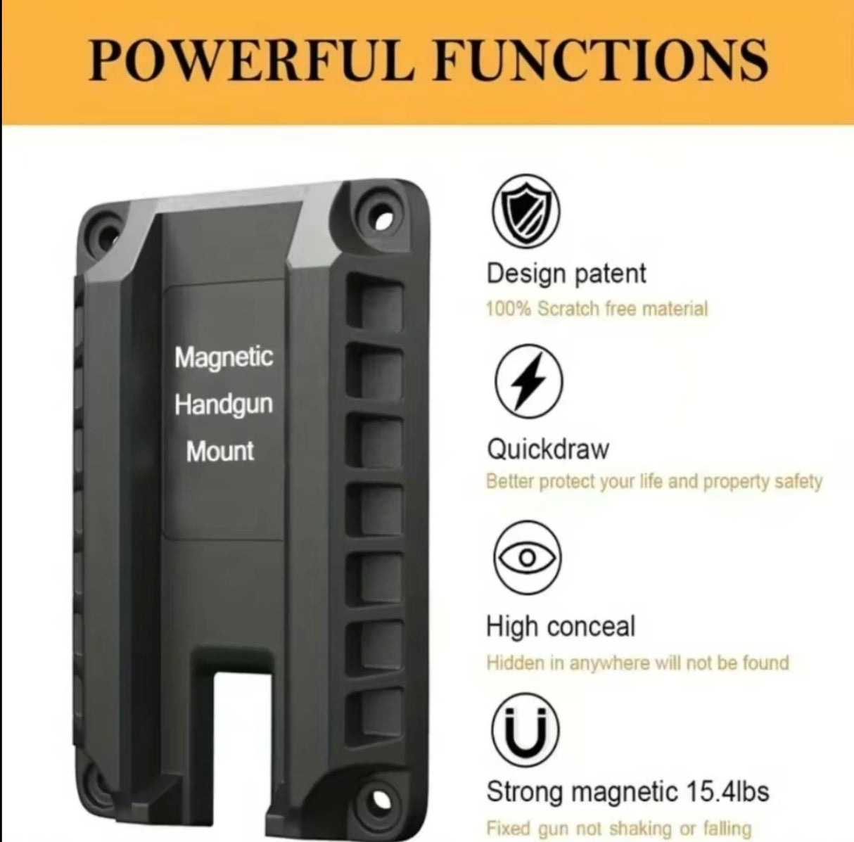 SecureDraw Gun Magnet