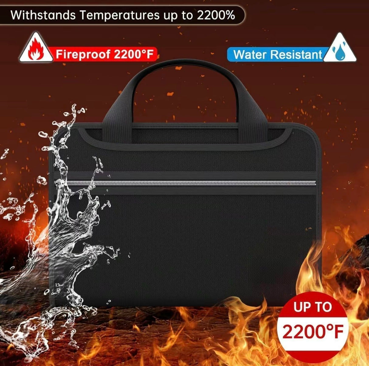 FireSafe Document Bag
