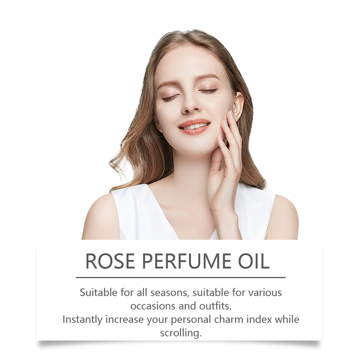 Women's Pheromone Ball Rose Perfume Natural Fresh Light Lasting Fragrance Portable Dating Atmosphere Perfume - V.I.P Digital Presence