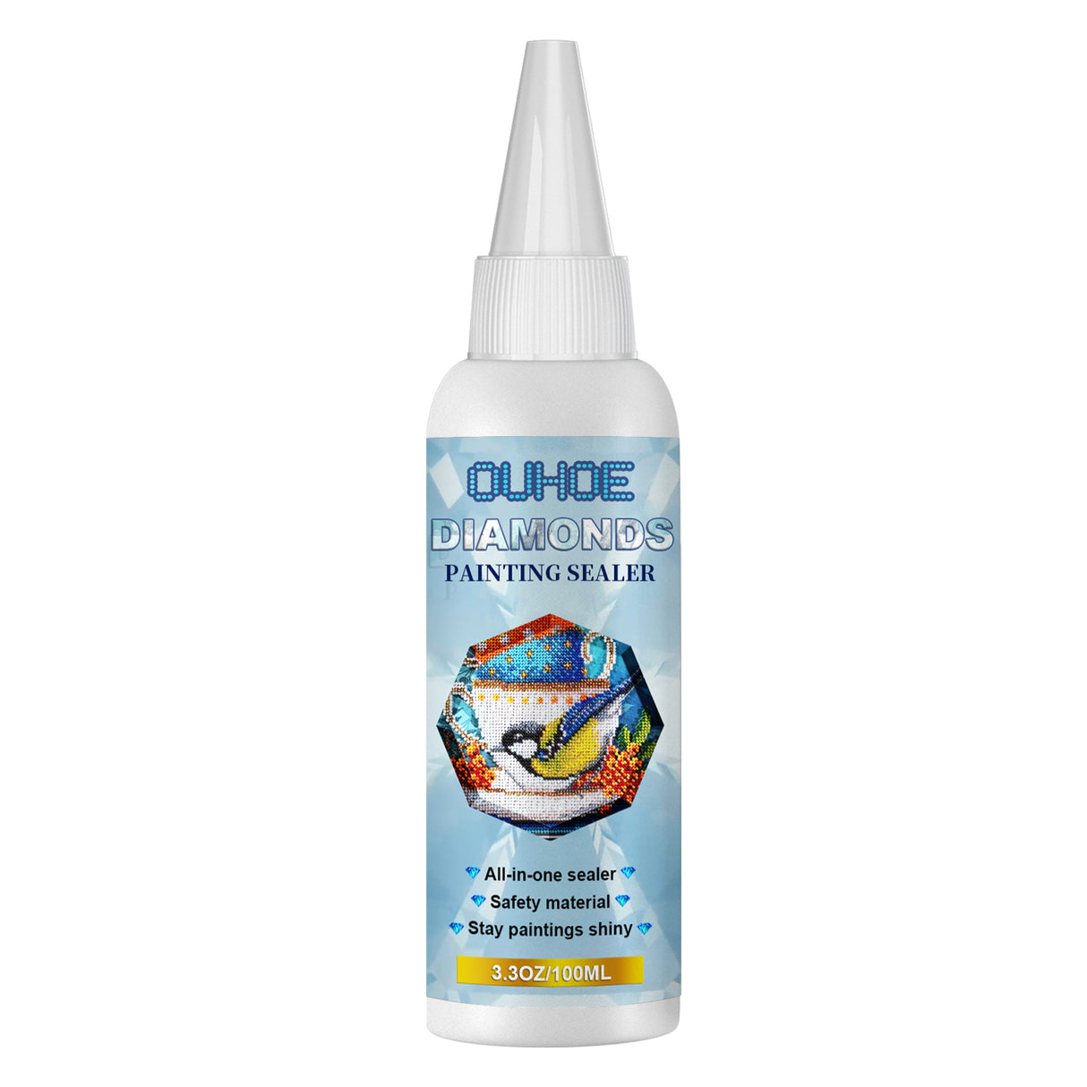 Diamond Painting Sealant, Diamond Painting Oil Painting Protective Adhesive 5D Diamond Painting Puzzle Sealant - V.I.P Digital Presence