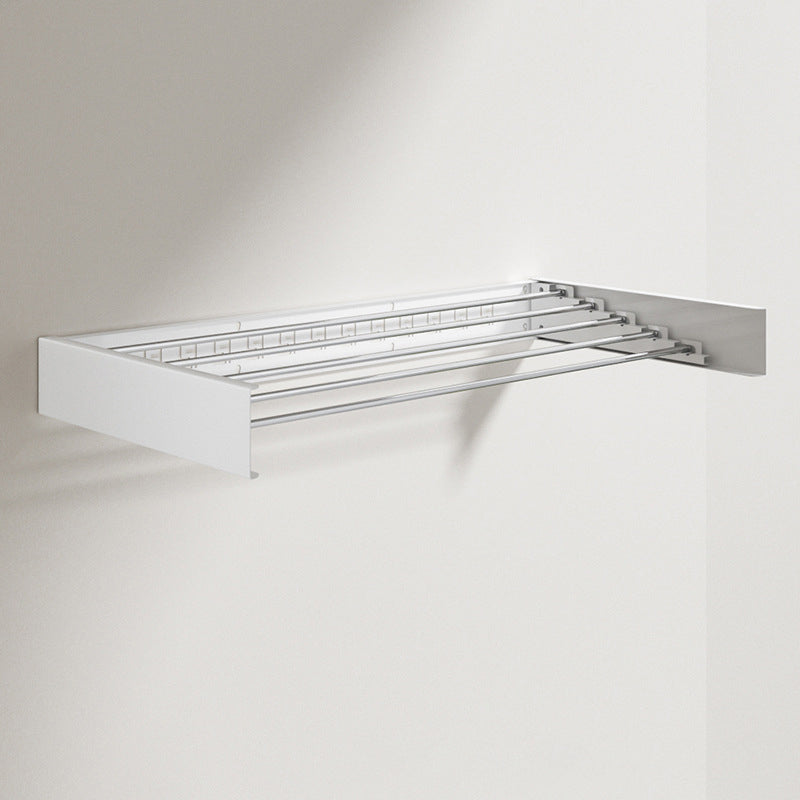 foldable retractable wall clothesline, 30kg, alu, 80/100cm, 5 bars, for bath/balcony. - V.I.P Digital Presence