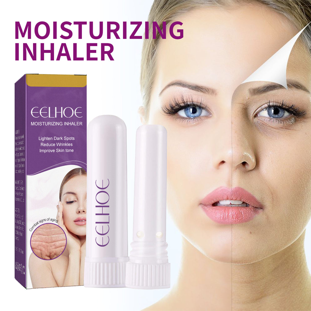 Nasal Inhaler Relieves Nasal Irritation, Cleanses Nose, Moisturizes And Firms Skin - V.I.P Digital Presence