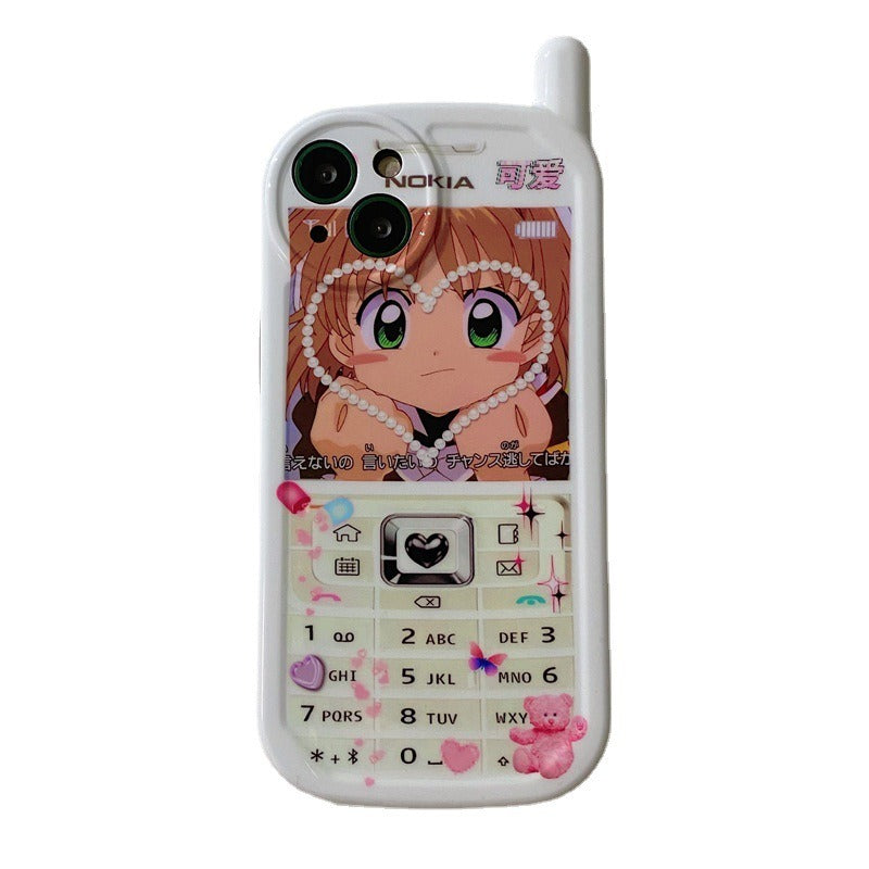 Cartoon Big Brother for Apple 13 Phone Case iPhone12promax Cute 14 Silicone Soft Case XR All inclusive Cover - V.I.P Digital Presence