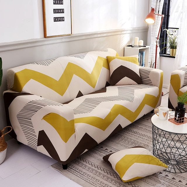 Fundas de sofá elásticas, protector de muebles, funda de poliéster para sofá de dos plazas, funda para sillón de 1, 2, 3 o 4 plazas para sala de estar