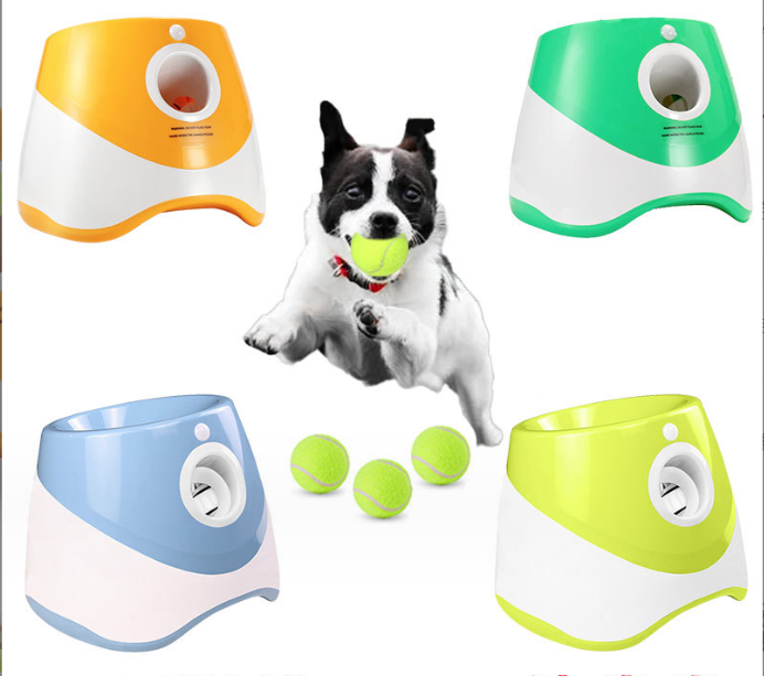 Durable Electric Interactive Throwing Training Dog Fetch Toy Thrower Machine Mini Tennis Automatic Dog Ball Launcher - V.I.P Digital Presence