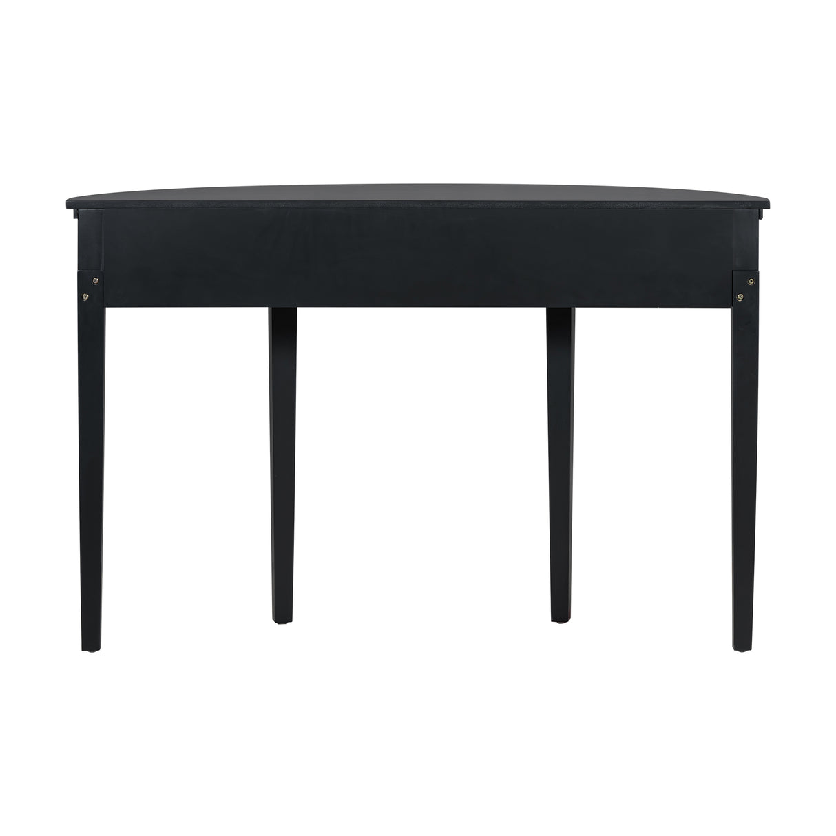 U-Style Distinctive Features of Pine Veneer Console Table with Vertical Stripe Drawer Fronts and Four Legs - V.I.P Digital Presence