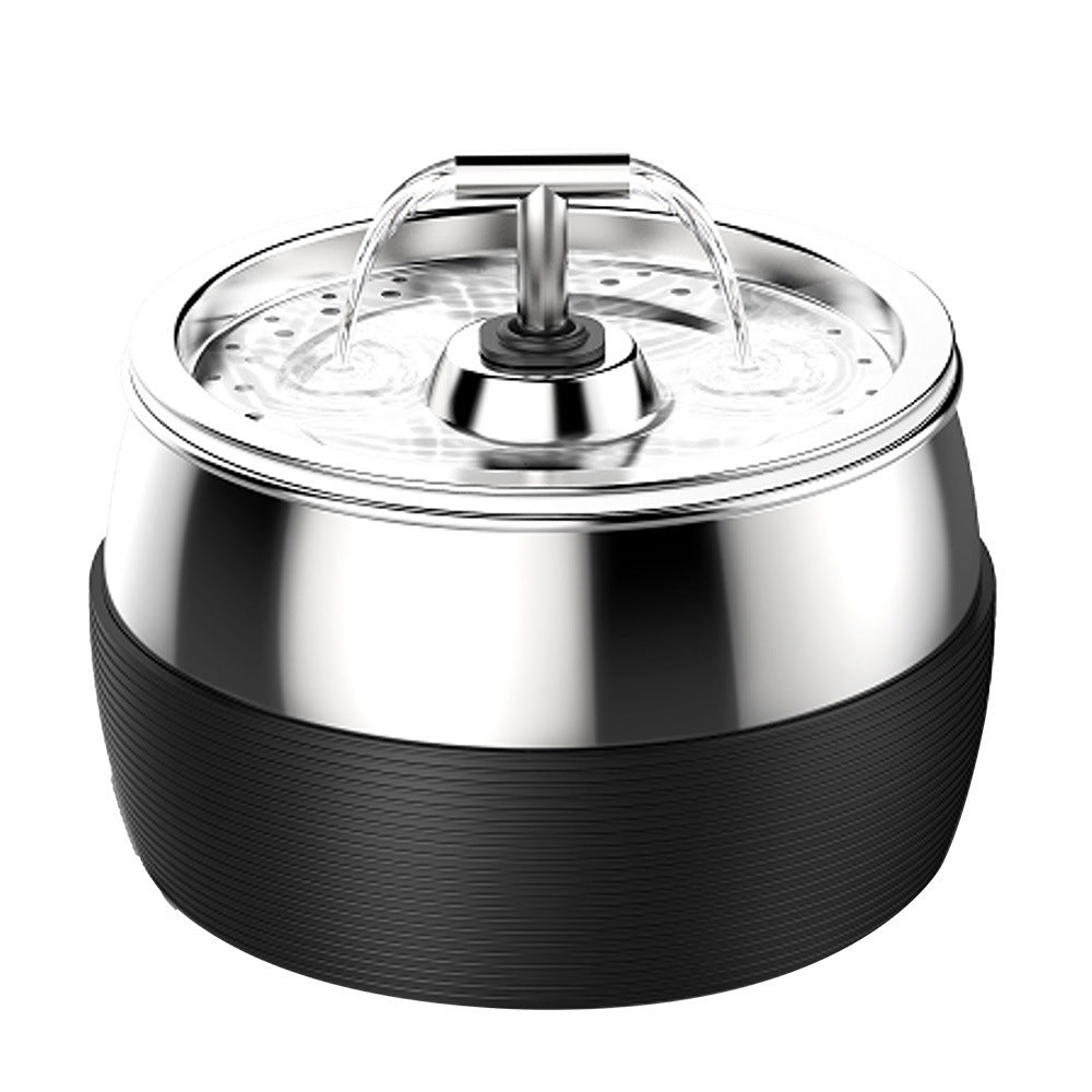 Stainless Steel Smart Pet Water Dispenser with Automatic Circulation and Filtration, Large Capacity Feeder for Cats and Dogs - V.I.P Digital Presence