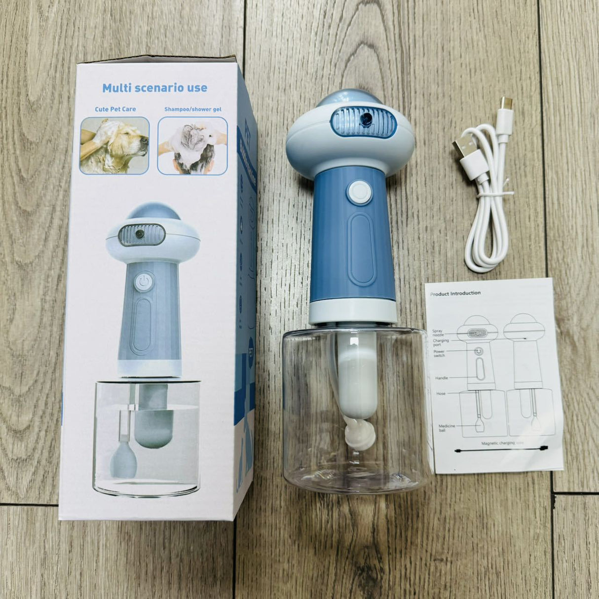 Pet Cleaning Bathing Automatic Pet Shower Foaming Machine Cat Dog Bath Solution Foaming Machine Electric Bubble Machine - V.I.P Digital Presence