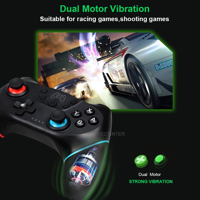 Wireless Bluetooth Gamepad For Nintendo Switch Pro NS-Switch Pro Game joystick Controller For Switch Console with 6-Axis Handle - V.I.P Digital Presence