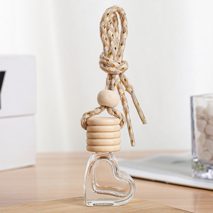 Glass car perfume pendant small empty bottle perfume car perfume bottle car accessories car accessories - V.I.P Digital Presence