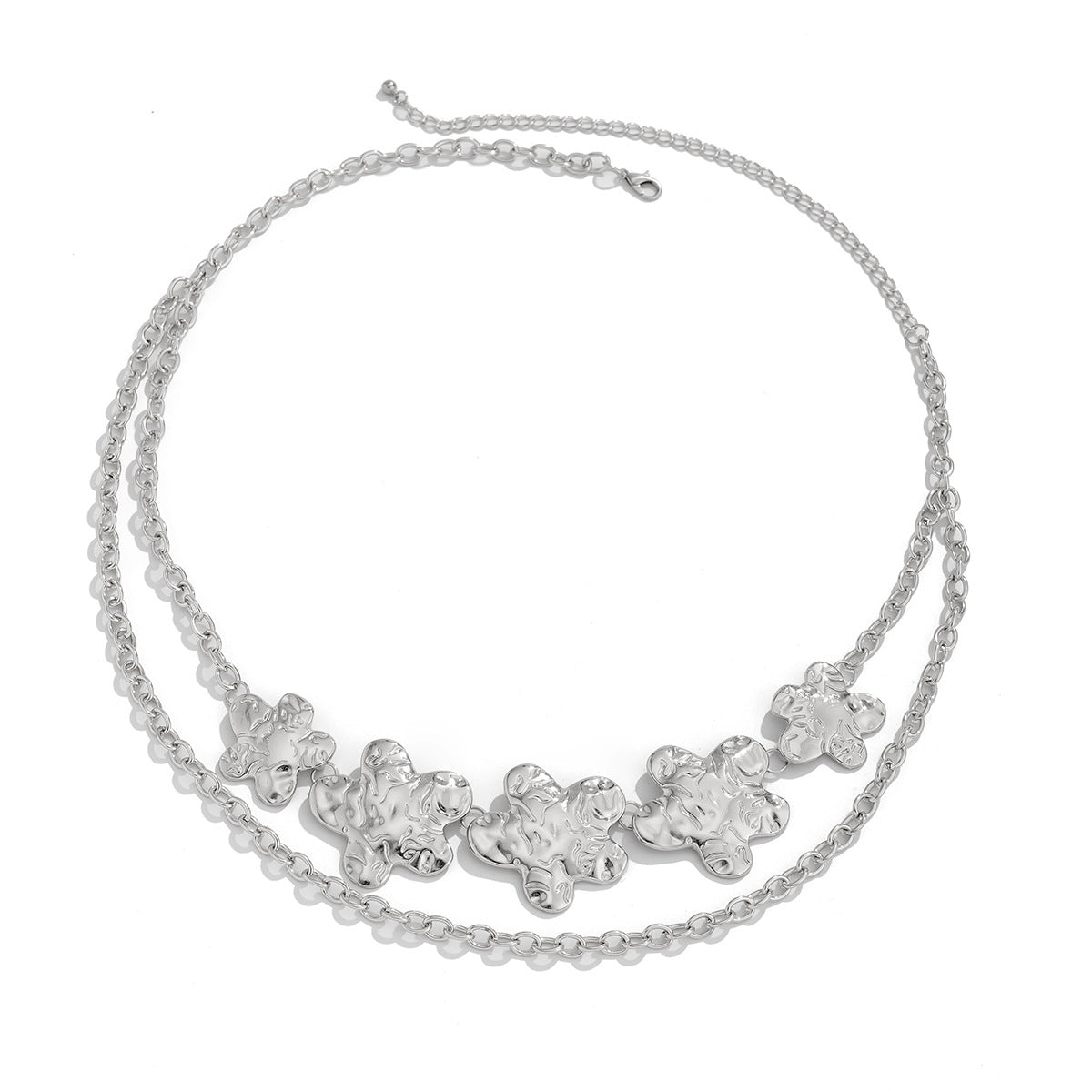 Punk exaggerated big heart metal style body chain sexy starfish waist chain - V.I.P Digital Presence