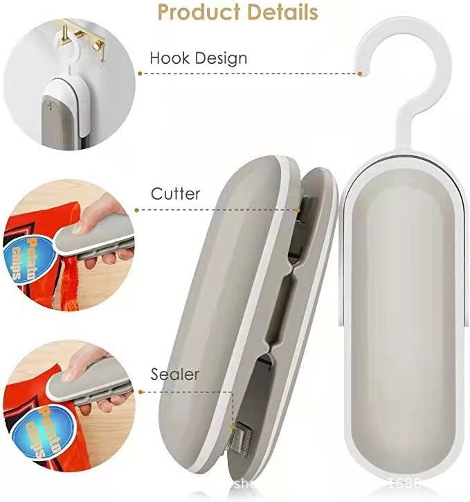 1-piece mini bag sealing machine,bag sealing machine, portable handheld bag sealing machine for chip bags, plastic bags, food storag - V.I.P Digital Presence