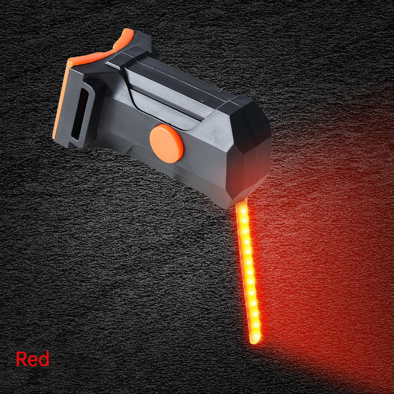 LED Bike Tail Light 6 Colors USB Charging Mountain Road Bike Light Portable Riding Equipment Running Water Light - V.I.P Digital Presence