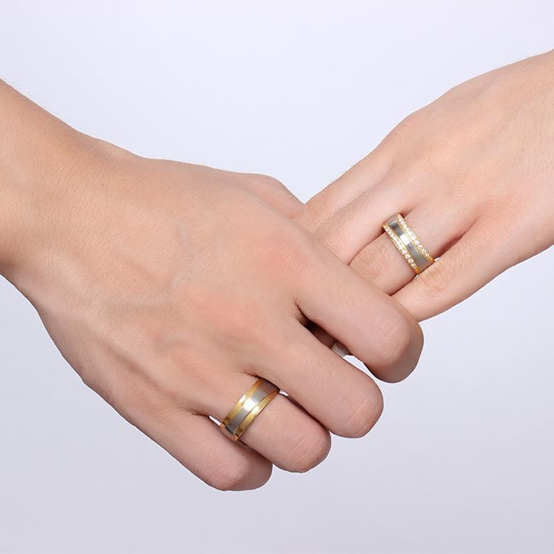 Vnox Wedding Rings for Women Men Promise Lover Valentine's Day Gift - V.I.P Digital Presence