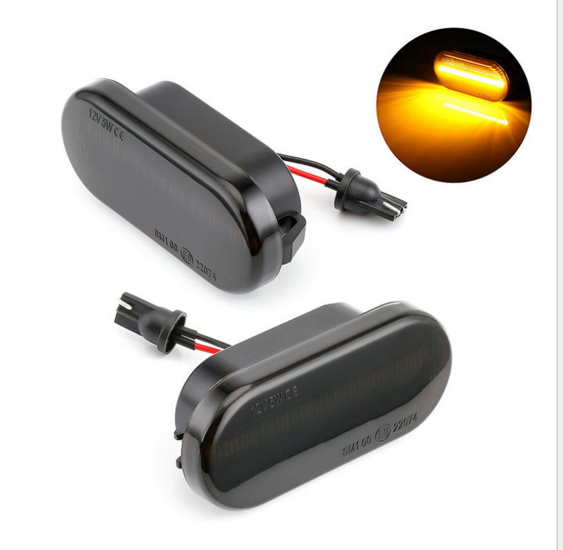 2pieces Led Dynamic Side Marker Turn Signal Light For Volkswagen VW Bora Golf 3 4 Passat 3BG Polo SB6 SEAT Ibiza Leon Skoda Ford - V.I.P Digital Presence