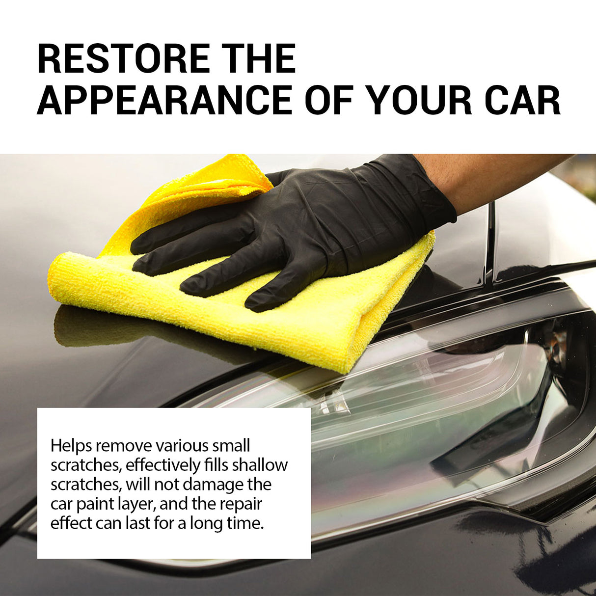 Scratch Removal Wax, Car Repair Care Paint Maintenance Refurbished Clean And Brightening Car Scratch Repair Cream - V.I.P Digital Presence