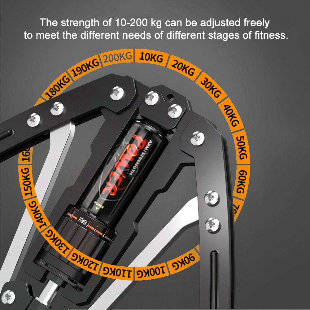 Dispositivo de fuerza de brazo hidráulico, dispositivo de fuerza de brazo multifuncional, equipo deportivo y de fitness ajustable, dispositivo de tensión doméstico