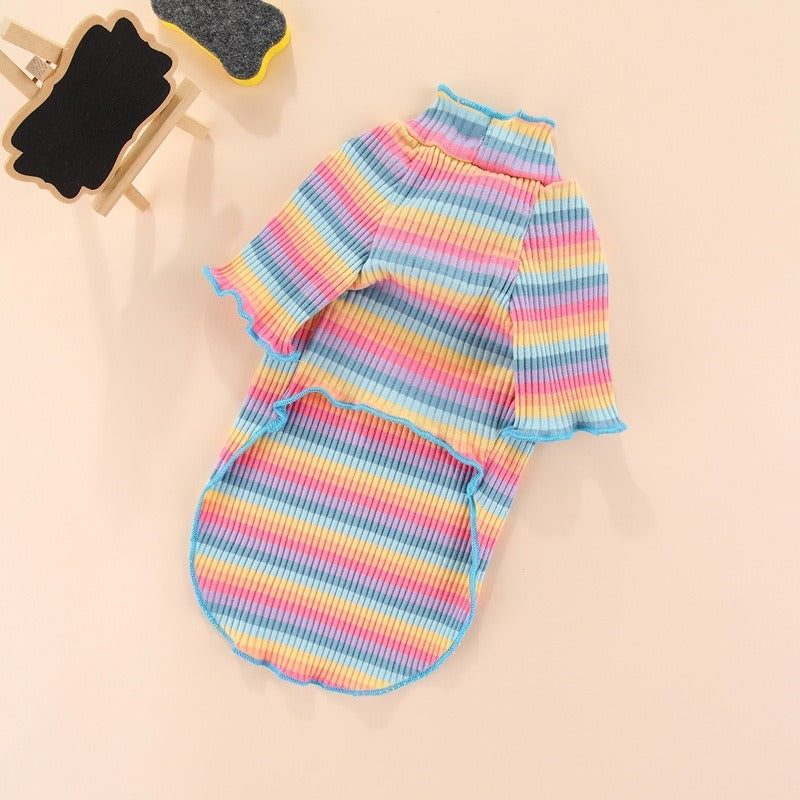Netizen Teddy Little Dog Clothes Basecoat Summer Wear Thin Cotton Pet Clothing Spring Summer Cat - V.I.P Digital Presence